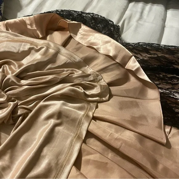 Sue Wong Nocturne Black and Nude Strapless Dress - Picture 16 of 16